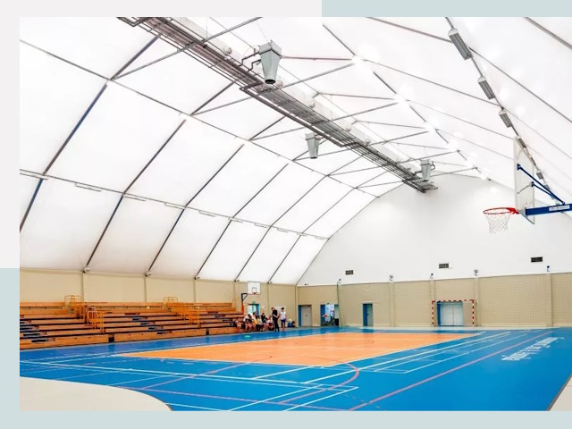 Строительство спортивных залов в Заинске