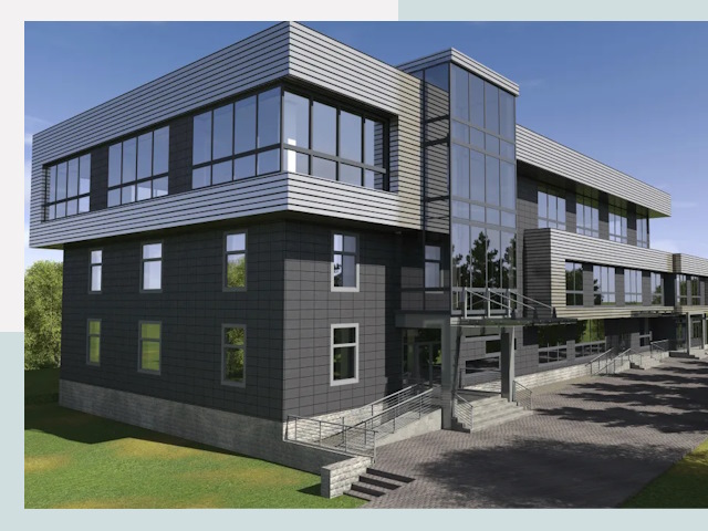 Административные здания в Заинске