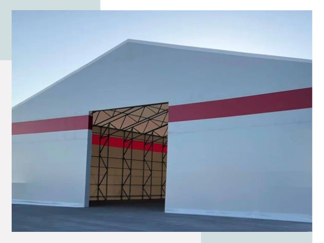 Быстровозводимые ангары в Заинске
