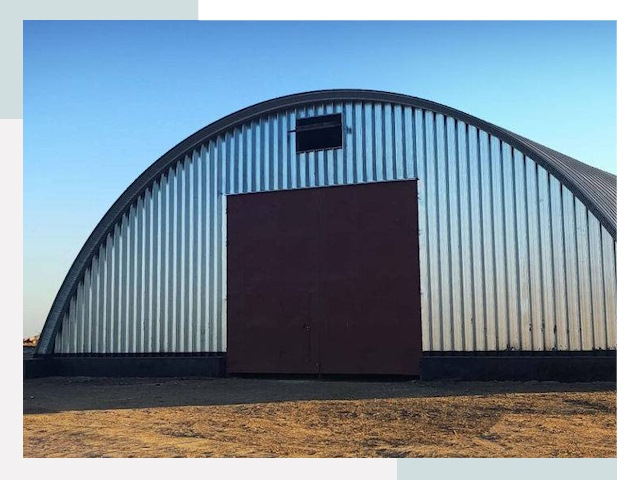 Арочные ангары в Заинске