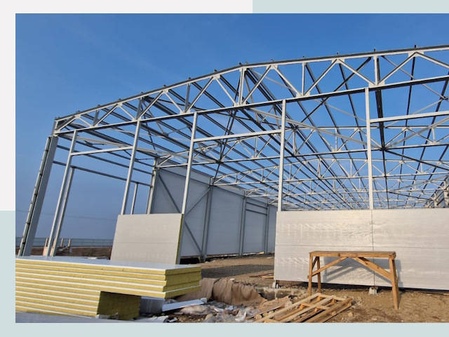 Утепленные ангары в Заинск от 610 руб. за м²