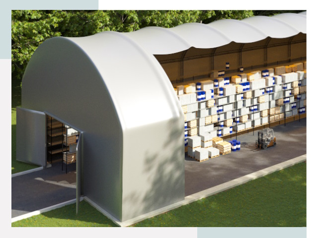 Тентовые ангары в Заинске