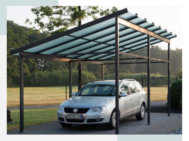 Навесы для автомобилей в Заинске