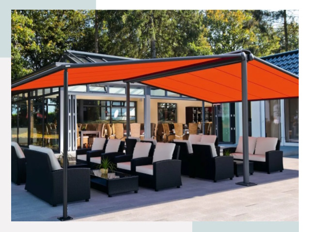 Навесы для кафе и ресторанов в Заинске