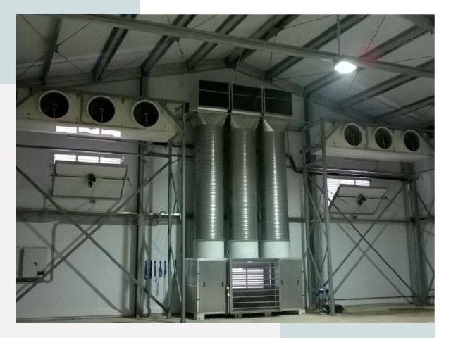 Инженерные системы для ангаров в Заинске