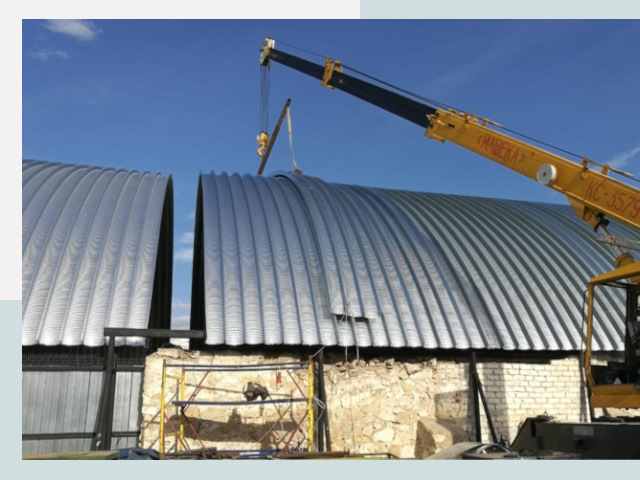 Реконструкция ангаров в Заинске от 610 руб.