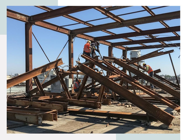 Демонтаж металлоконструкций в Заинске от 610 руб.