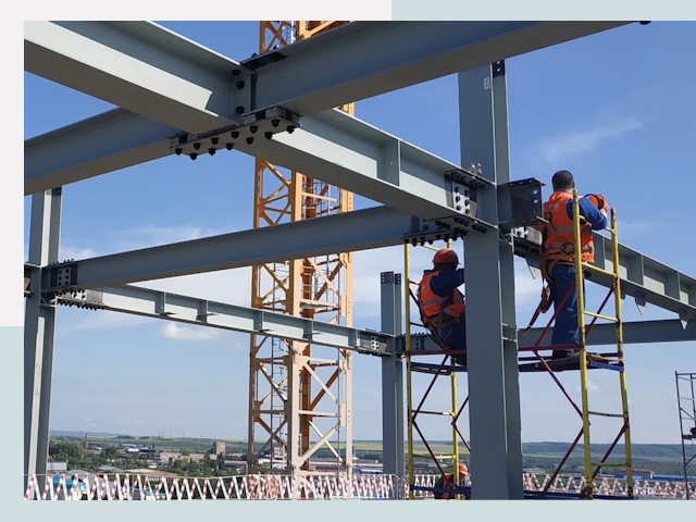 Монтаж металлоконструкций в Заинске